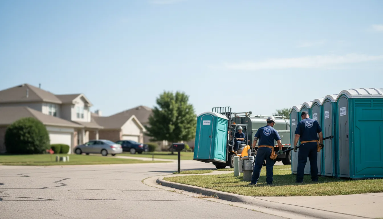 Porta Potty Rental in Monroe City, IN near me